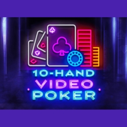 10-Hand Video Poker Casino Game