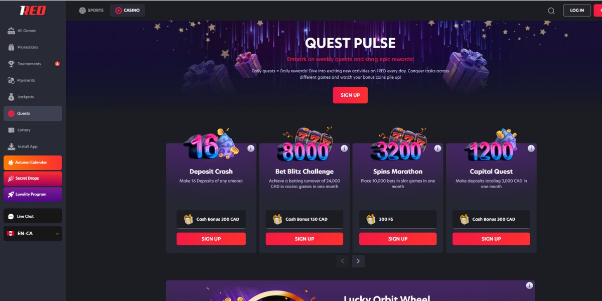 1Red Weekly Quests.