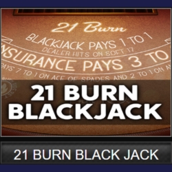 A unique blackjack variation with the optional burn card mechanic.
