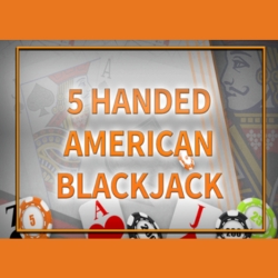 5 Handed American Blackjack Casino Game