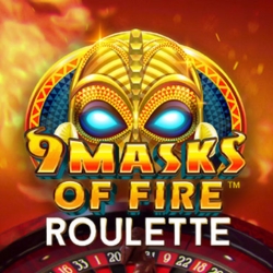 9 Masks of Fire Roulette Casino Game