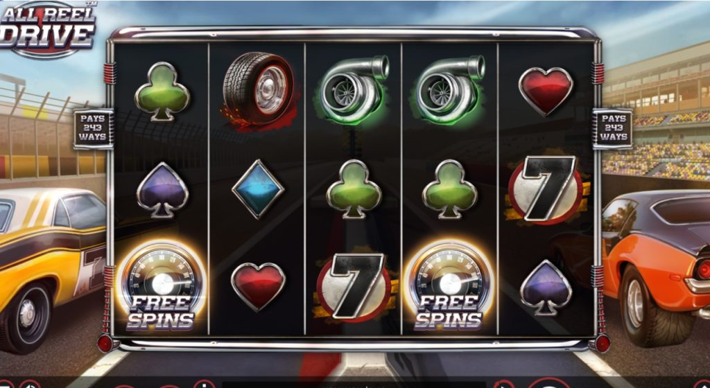 All Reel Drive slot racing game