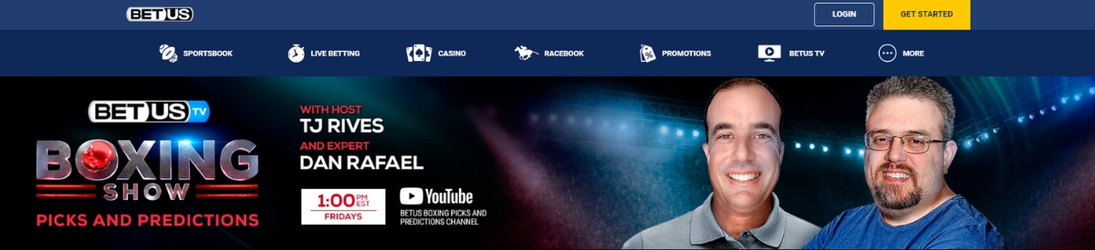 BetUS boxing TV