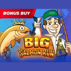 Fishing-themed slot with jumping wilds, free spins, and three jackpots for a lively adventure.
