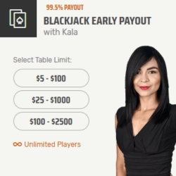 Blackjack Early Payout with Kala title image