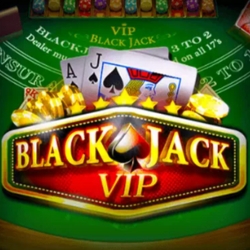 Blackjack VIP title card