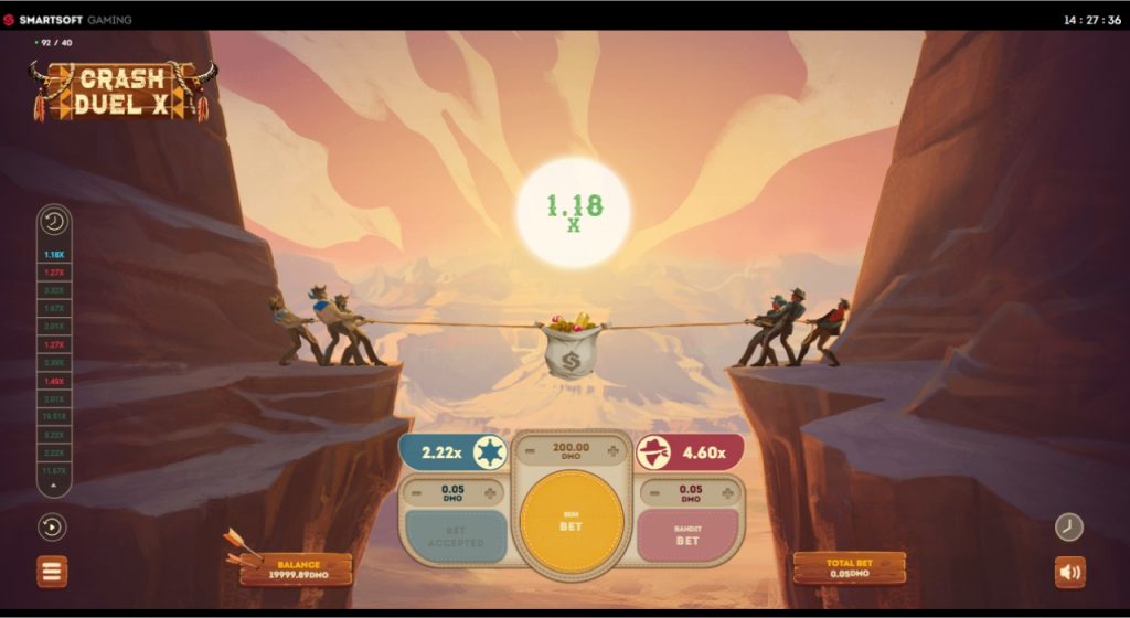 Crash Duel X crash game