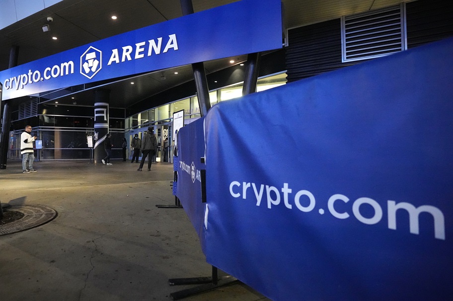 A picture of Crypto.com Arena.