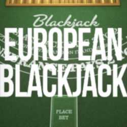 European Blackjack game title card