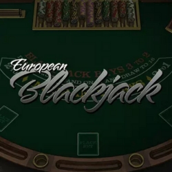 European Blackjack Gold Series — 1Red title card
