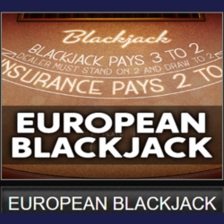 A refined blackjack experience following traditional European rules.