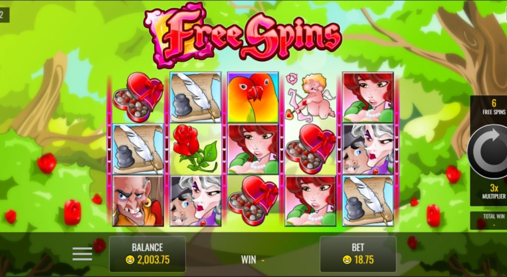 For Love and Money heart slots
