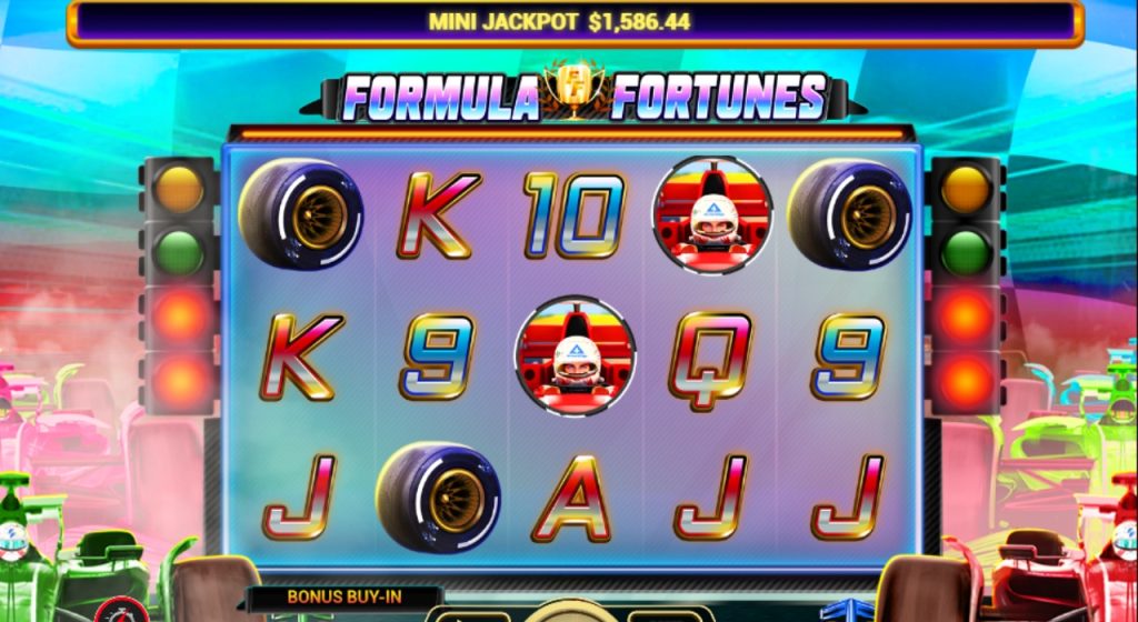 Formula Fortunes slot cars racing