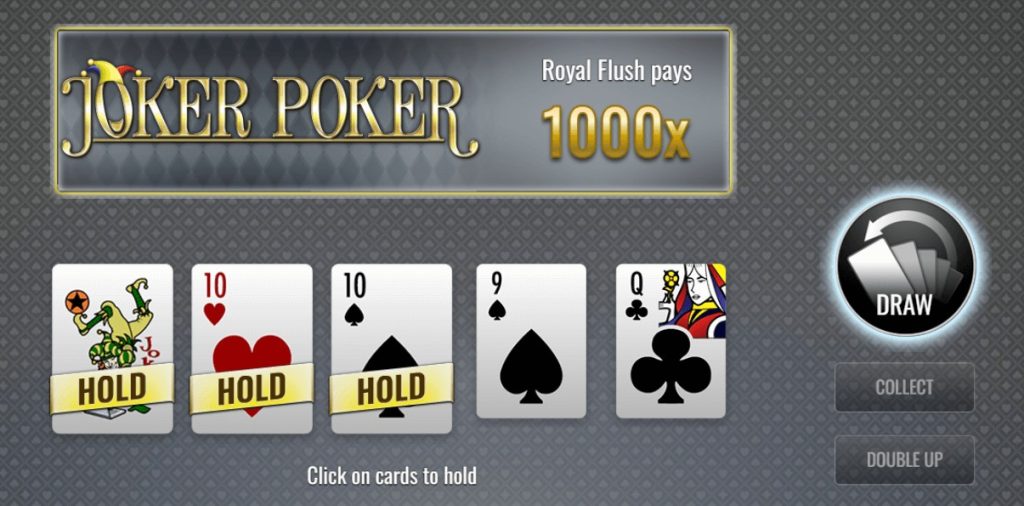 Never discard a joker.