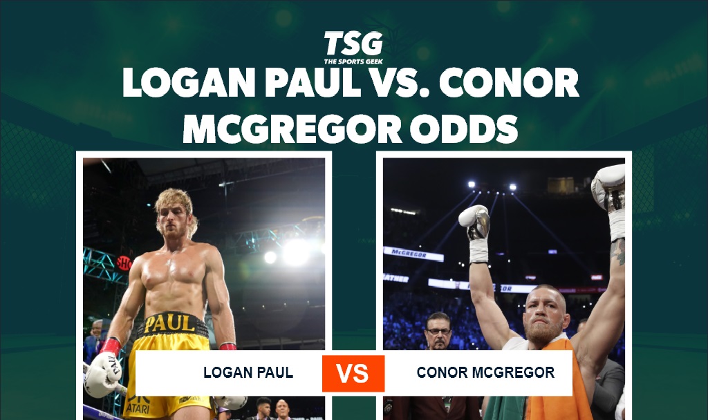 Logan Paul vs. Conor McGregor Odds