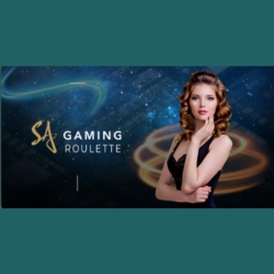 A polished live dealer table game by SA Gaming, showcasing elegance and suspense.