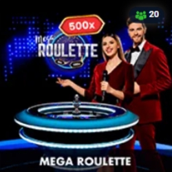 Mega Roulette title card