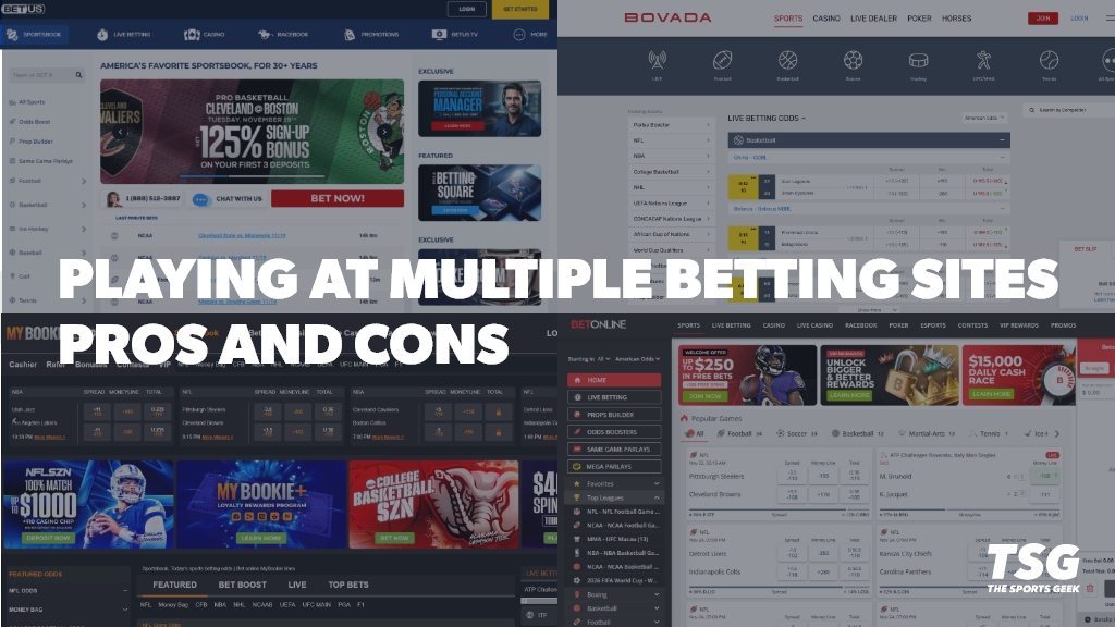 Multiple Betting Sites Pros and Cons