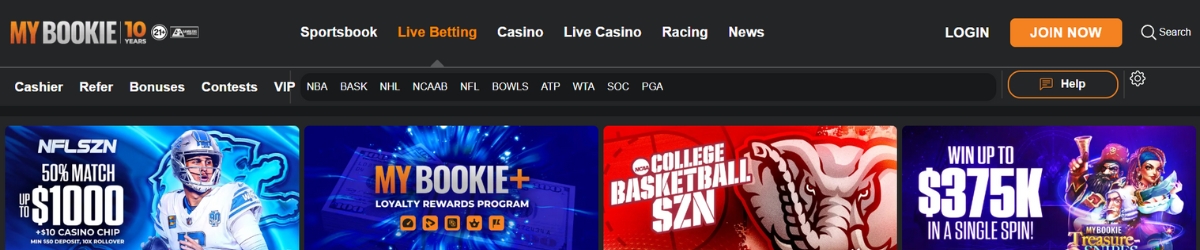 MyBookie March Madness Betting Site