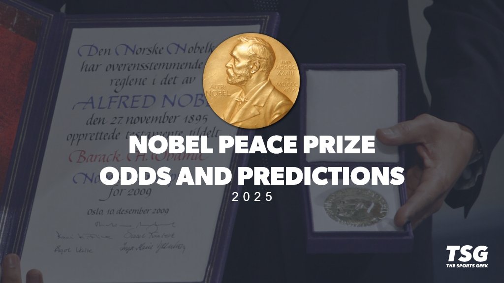 2025 Nobel Peace Prize betting odds and predictions