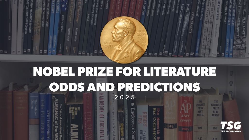 Nobel Prize for Literature 2025 betting odds and predictions.