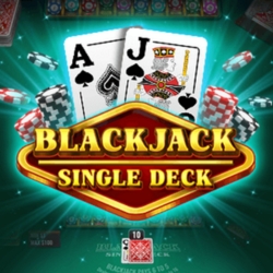 Single Deck Blackjack Casino Game