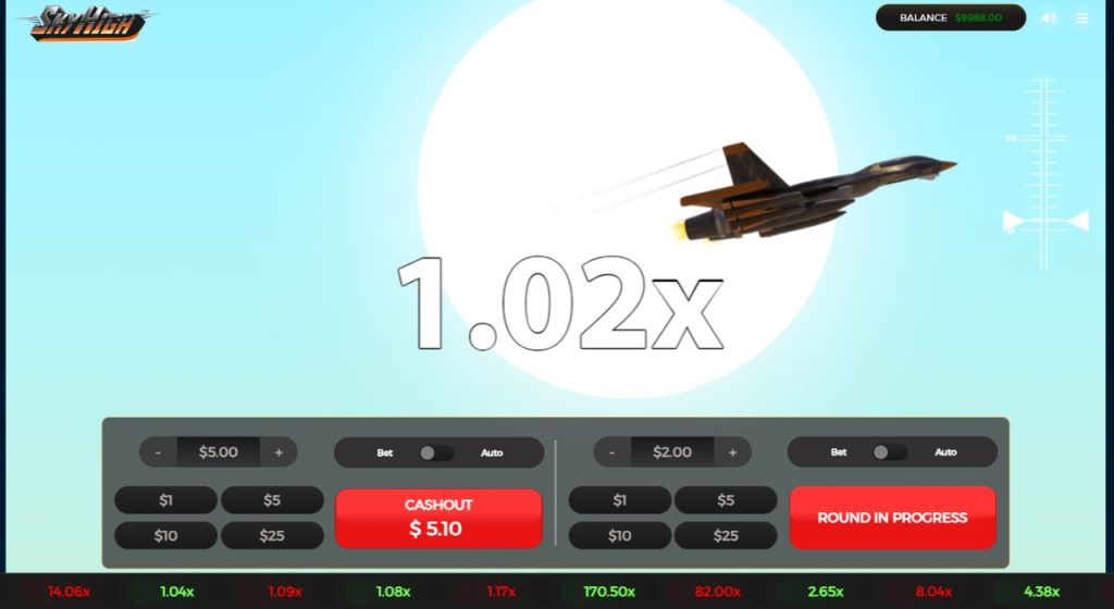 Sky High Crash Game