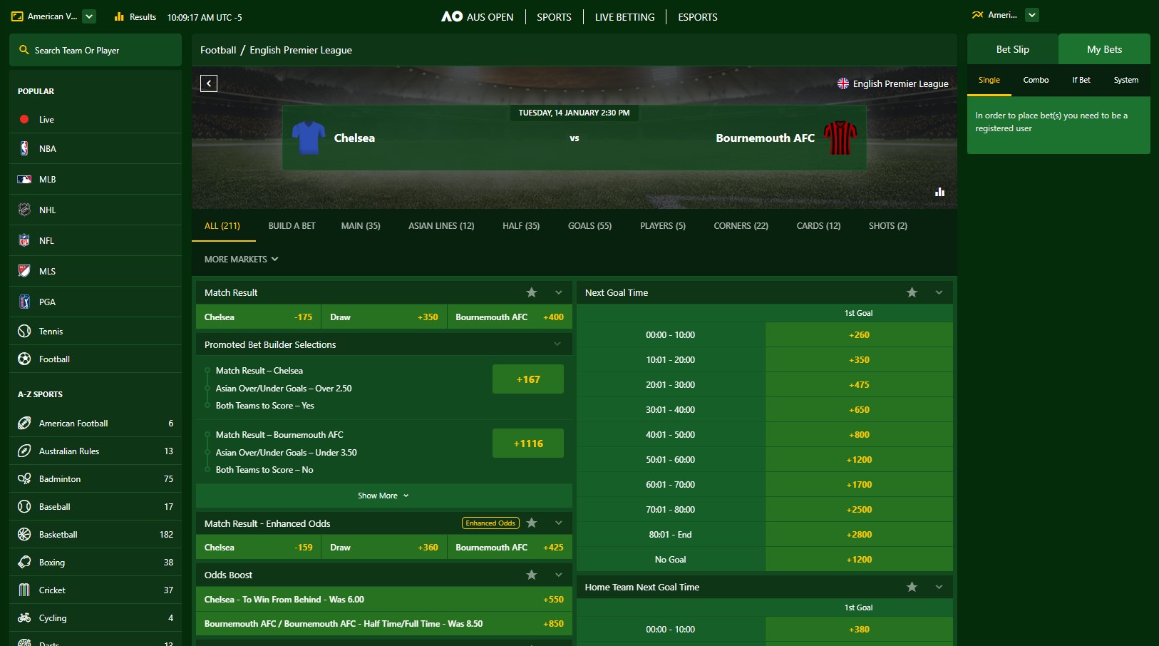 Sombrero Spins Sports Betting Options