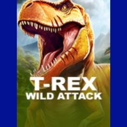 T-Rex Wild Attack title card
