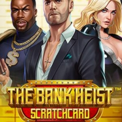 The Bank Heist Scratchard title card