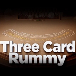 Three Card Rummy — 1Red title card