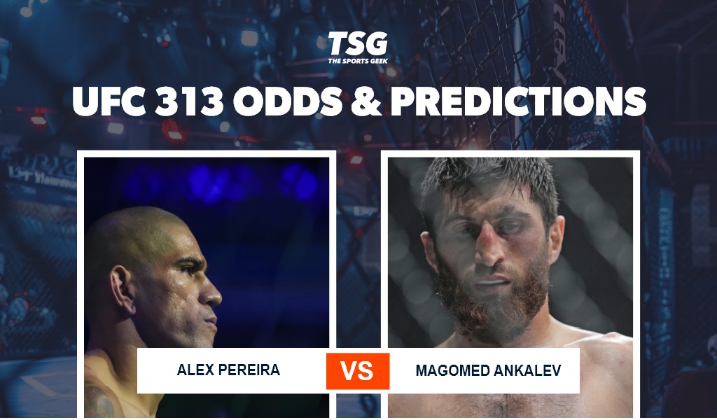 UFC 313 odds and predictions