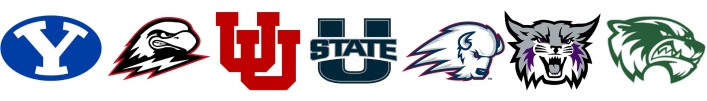 Utah College Team Logos