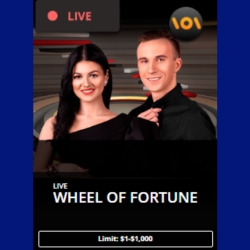 Wheel of Fortune live dealer game