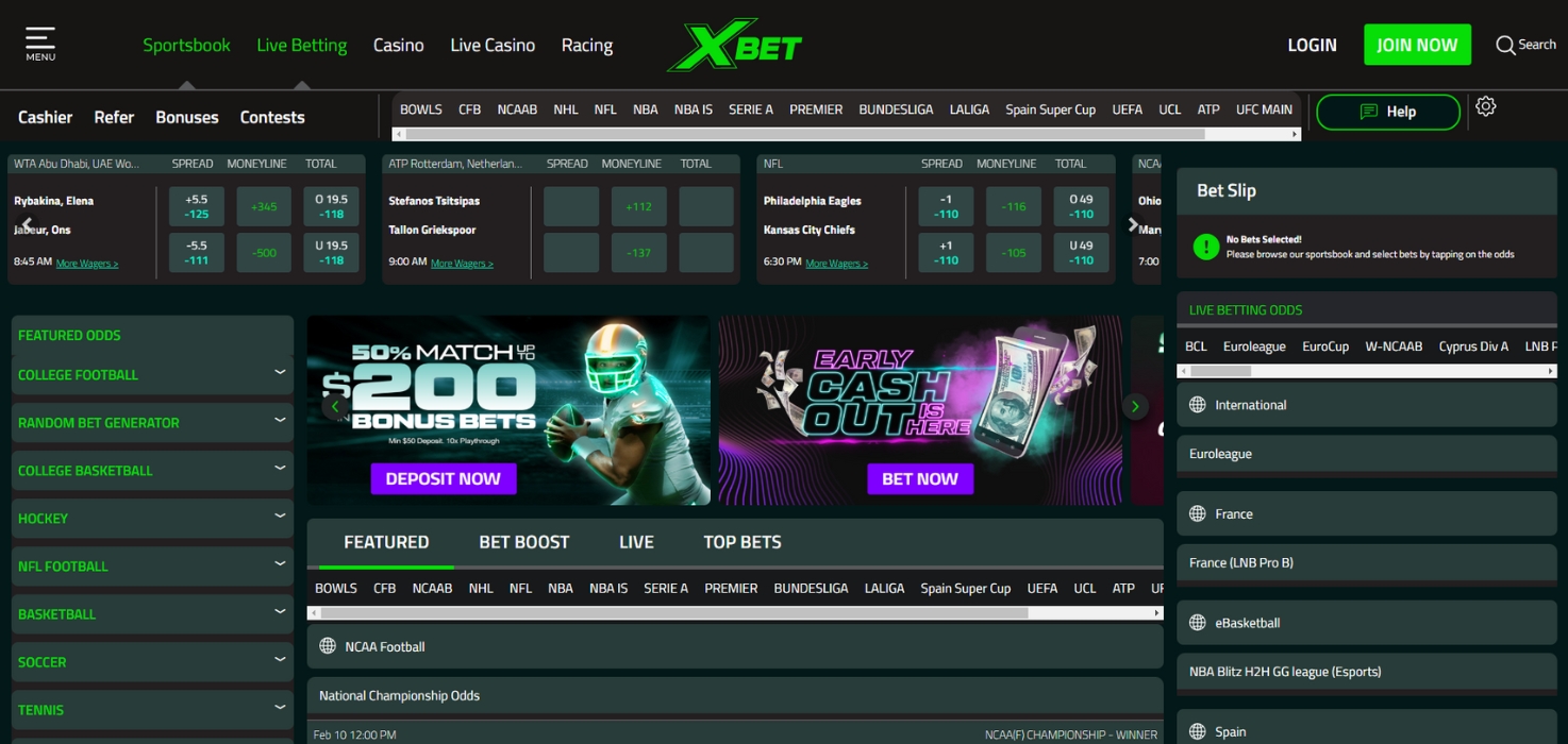 XBet Sportsbook